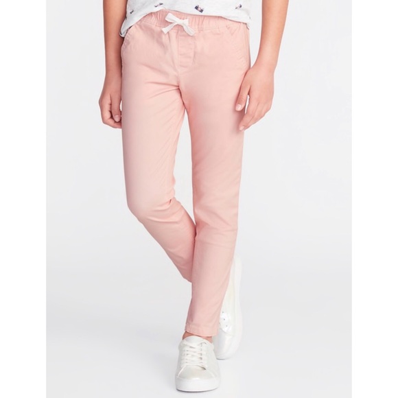 NWT Old Navy Skinny Pull-On Jeggings Soft Twill Pants Toddler Girls 3T 4T 5T